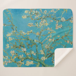 Blossomalamandelboom van Van Gogh Sherpa Deken