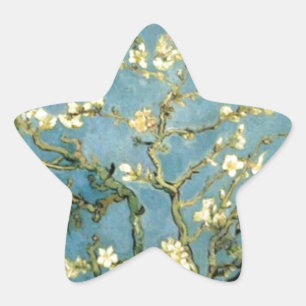 Blossomalamandelboom van Van Gogh Ster Sticker