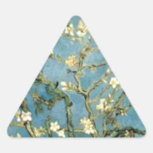 Blossomalamandelboom van Van Gogh Sticker