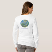 Blossomalamandelboom van Van Gogh T-shirt (Achterkant volledig)