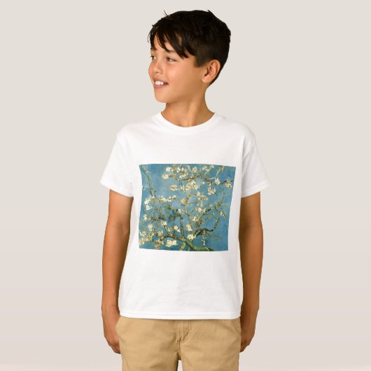 Blossomalamandelboom van Van Gogh T-shirt (Voorkant volledig)