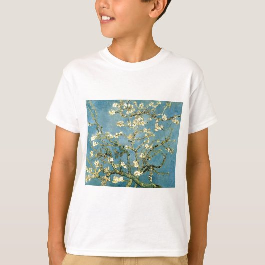 Blossomalamandelboom van Van Gogh T-shirt (Voorkant)