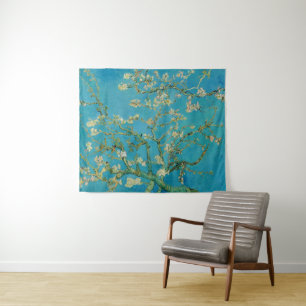Blossomalamandelboom van Van Gogh Wandkleed