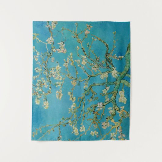 Blossomalamandelboom van Van Gogh Wandkleed (Voorkant)