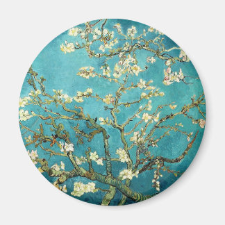 Blossomalamandelboom - Vincent Van Gogh Magneet