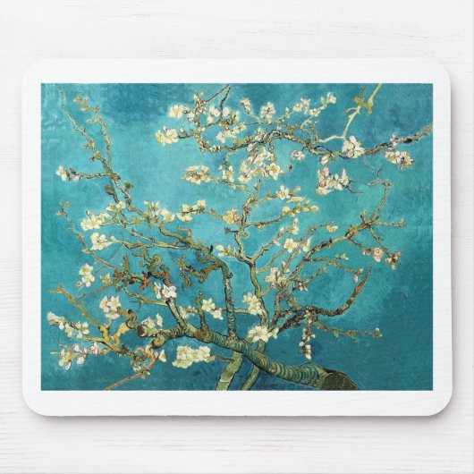 Blossomalamandelboom - Vincent Van Gogh Muismat (Voorkant)