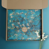 Blossomalmond Bomen Branches Van Gogh Tissuepapier
