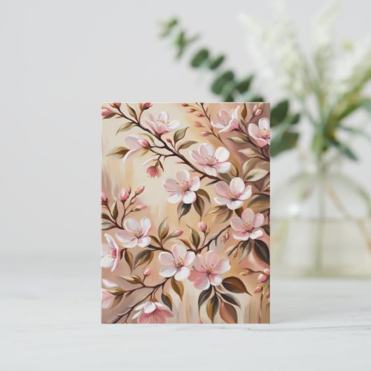 Blossombatie Briefkaart (Staand voorkant)