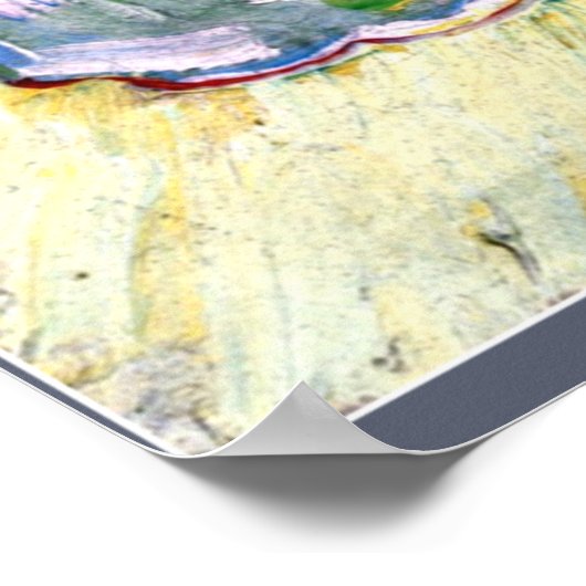 Blossombere Ammontak met een Boek Poster (Hoek)