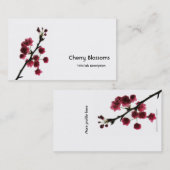 Blossombere Joy/Red Sakura Visitekaartje (Voorkant / Achterkant)