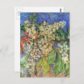 Blossombere kastanjebijkantoren door Vincent van G Briefkaart (Voorkant / Achterkant)