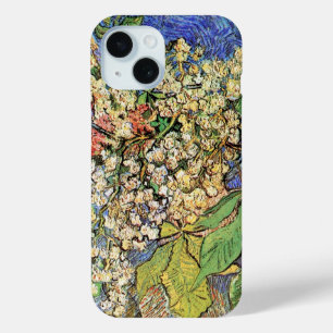 Blossombere kastanjebijkantoren door Vincent van G iPhone 15 Case