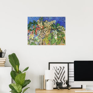 Blossombere kastanjebijkantoren door Vincent van G Poster