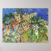 Blossombere kastanjebijkantoren door Vincent van G Poster (Voorkant)