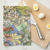 Blossombere kastanjebijkantoren door Vincent van G Theedoek (Quarter Fold)