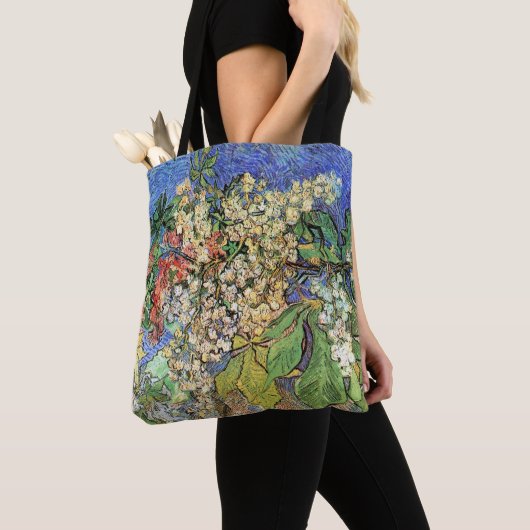 Blossombere kastanjebijkantoren door Vincent van G Tote Bag (Dichtbij)