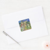 Blossombere kastanjebijkantoren door Vincent van G Vierkante Sticker (Envelop)