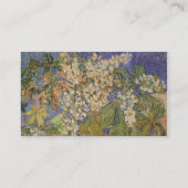 Blossombere kastanjebijkantoren door Vincent van G Visitekaartje (Achterkant)