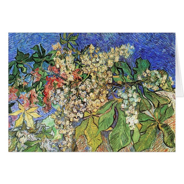 Blossombere kastanjes, van Gogh (Voorkant Horizontaal)