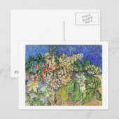 Blossombere kastanjes, van Gogh Briefkaart (Voorkant / Achterkant)