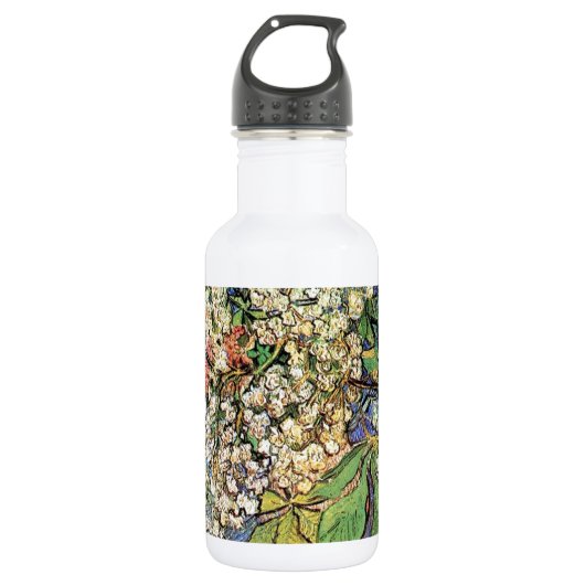 Blossombere kastanjes, van Gogh Waterfles (Voorkant)