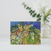 Blossombere kastanjetakken Van Gogh Fine Art Briefkaart (Staand voorkant)