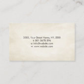 Blossombere Sakura Tree and Sun Visitekaartje (Achterkant)