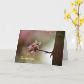 Blossomboom Kaart (Gele Bloem)