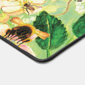 Blossomboom met bijen bureaumat (Hoek)