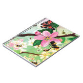 Blossomboom met bijen Notitieboek (Linkerzijde)