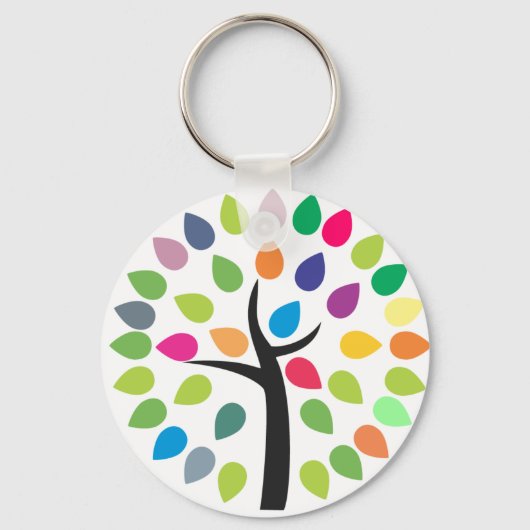 Blossomboom Sleutelhanger (Voorkant)