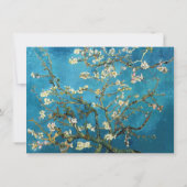 Blossomde uitnodiging voor de bruiloft van de aman (Achterkant)