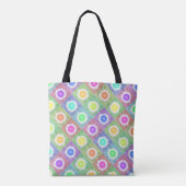 Blossome Allover Canvas tas (Achterkant)