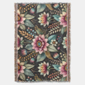 Blossomed Beauty Deken (Voorkant Verticaal)