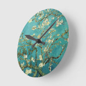 Blossomen Almond Tree Vincent Van Gogh Ronde Klok (Hoek)