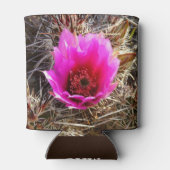 Blossomen Cactus (Prickly Pear) Wilde bloem Blikjeskoeler (Achterkant)