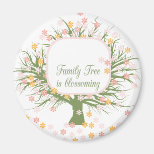 Blossomfamilie - boom magneet