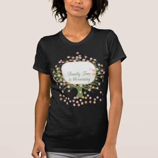 Blossomfamilie - boom t-shirt (Voorkant)