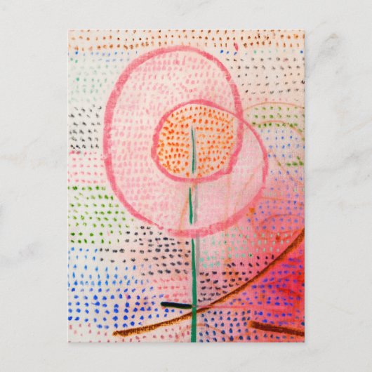 Blossoming (1934) door Paul Klee - Abstracte kunst Briefkaart (Voorkant)
