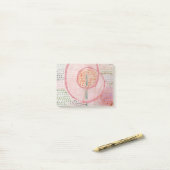 Blossoming (1934) painting by Paul Klee Post-it® Notes (Op bureau)