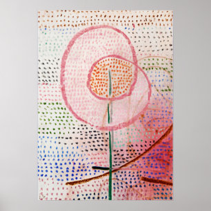 Blossoming, abstracte kunst door Paul Klee Poster