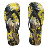 Blossoming Acacia Branches (1890) Vincent Van Gogh Teenslippers (Voetbed)