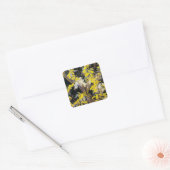 Blossoming Acacia Branches (1890) Vincent Van Gogh Vierkante Sticker (Envelop)