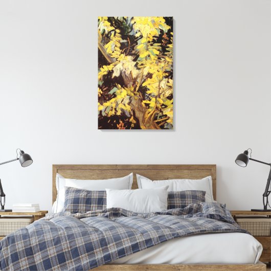 Blossoming Acacia Branches door Vincent van Gogh Canvas Afdruk (Insitu (Slaapkamer))