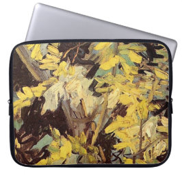 Blossoming Acacia Branches Vincent van Gogh. Laptop Sleeve