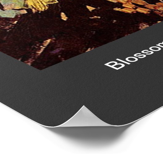 Blossoming Acacia Branches Vincent van Gogh. Poster (Hoek)