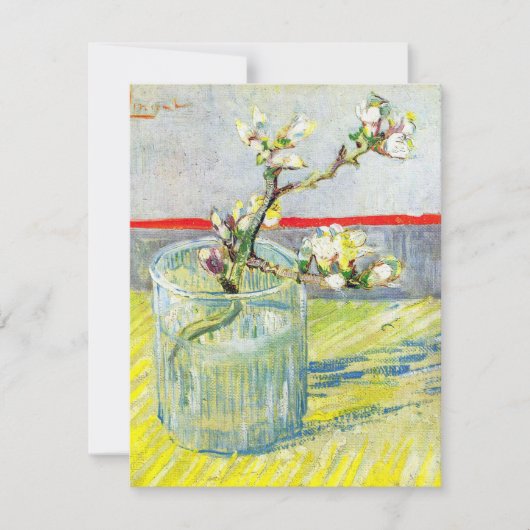 Blossoming Almond Branch door Vincent van Gogh (Voorkant)
