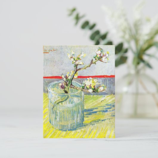 Blossoming Almond Branch door Vincent van Gogh (Staand voorkant)