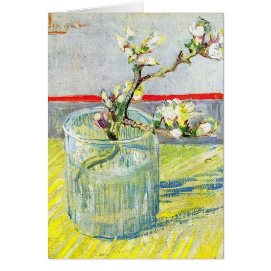 Blossoming Almond Branch door Vincent van Gogh (Voorkant)