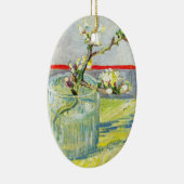 Blossoming Almond Branch door Vincent van Gogh Keramisch Ornament (Rechts)